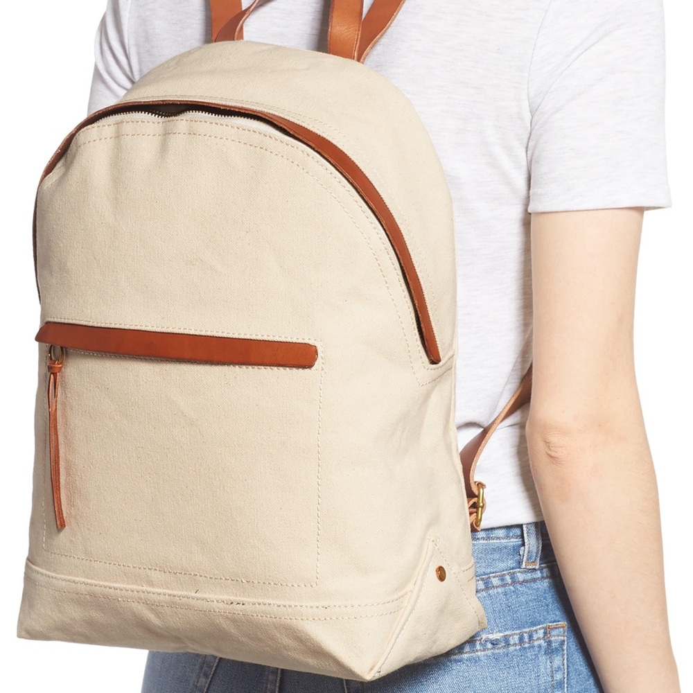 NWT Madewell Classic Canvas Backpack